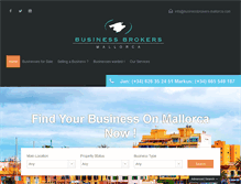 Tablet Screenshot of businessbrokers-mallorca.com